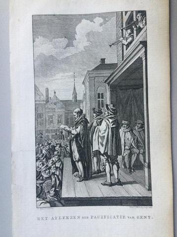 Pacificatie Gent, 1577, 1753 beschikbaar voor biedingen