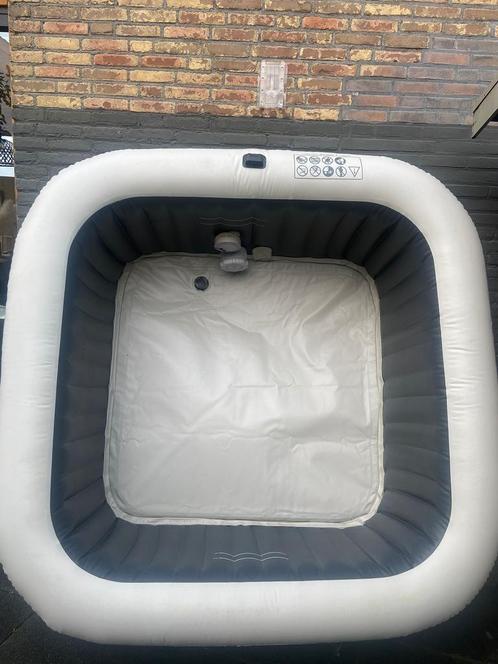 NIEUW Intex PureSpa Greystone Deluxe Square Bubble Spa, Tuin en Terras, Zwembaden, Zo goed als nieuw, Ophalen of Verzenden