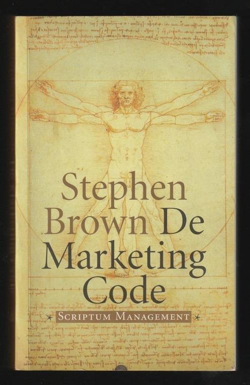 DE MARKETING CODE - Stephen Brown, Boeken, Literatuur, Zo goed als nieuw, Amerika, Ophalen of Verzenden