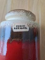 West Germany vaas - Europ Keramik - Scheurich - 21 cm, Gebruikt, Overige kleuren, Nvt 2de hands, Aardewerk of Porselein