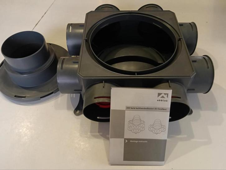 Ubbink air luchtvedeelkast 200 serie, Doe-het-zelf en Verbouw, Ventilatie en Afzuiging, Zo goed als nieuw, Ophalen of Verzenden
