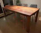 teakhouten eettafel, Huis en Inrichting, Tafels | Eettafels, Ophalen, Gebruikt, Teakhout, 200 cm of meer