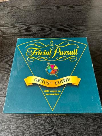 Trivial Pursuit Genus Editie 1995 – zo goed als nieuw beschikbaar voor biedingen