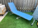 Ligbed (2 stuks), Tuin en Terras, Ophalen of Verzenden, Gebruikt, Metaal