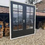 Hardhouten tuindeuren/ openslaande/dubbele deuren/pui, Doe-het-zelf en Verbouw, Kozijnen en Schuifpuien, Ophalen of Verzenden