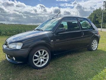 Peugeot 106 1.4 Sport 1999 Zwart  Zeer netjes !! beschikbaar voor biedingen
