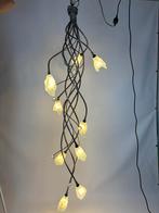 Glazen Bloemen Hanglamp - Uniek Design 205x60 cm, Huis en Inrichting, Lampen | Hanglampen, Ophalen of Verzenden, Glas, 75 cm of meer