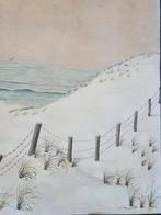 Schilderij J.F Pannebakker antiek, Antiek en Kunst, Kunst | Schilderijen | Klassiek, Ophalen of Verzenden