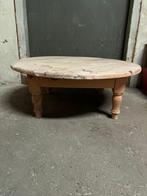 Rond houten tafeltje, Huis en Inrichting, Ophalen, Minder dan 55 cm, Gebruikt, 60 cm of meer