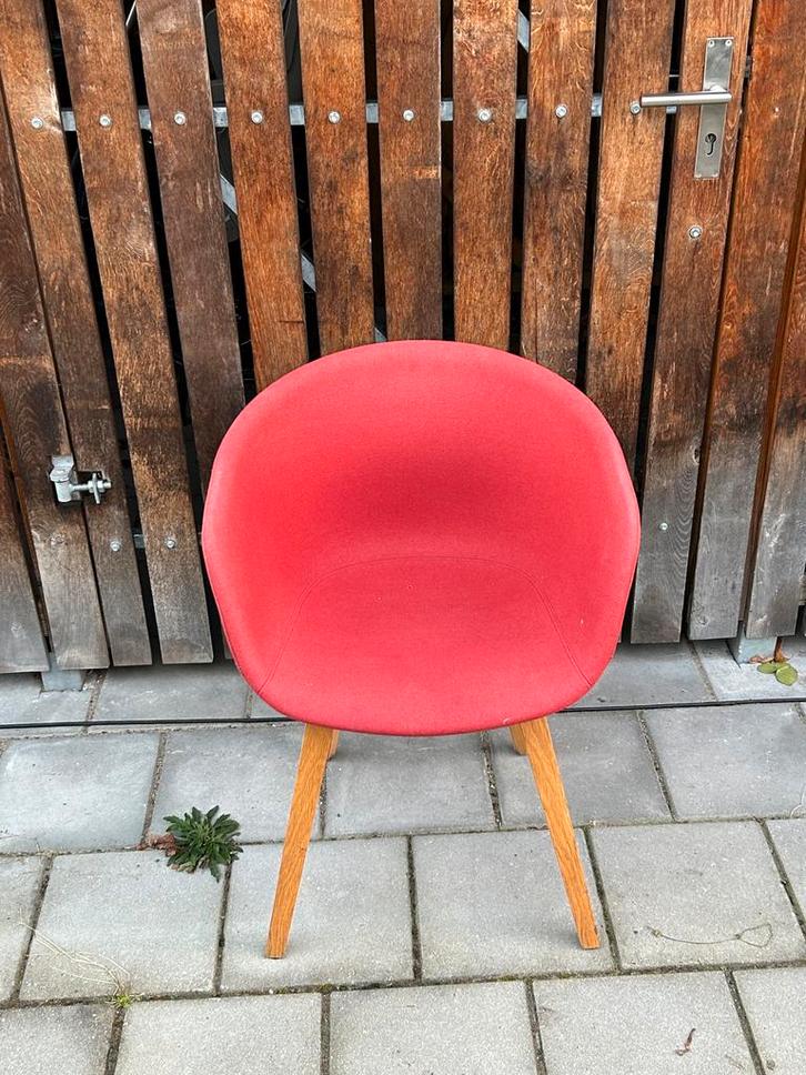 HAY About A Chair AAC 23 eetkamer stoel, Huis en Inrichting, Stoelen, Gebruikt, Eén, Rood, Ophalen