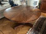 antieke ronde tafel  tilt model, 100 tot 150 cm, Zo goed als nieuw, Overige houtsoorten, Ophalen