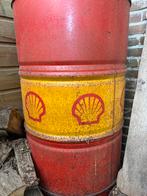 Shell oliedrum 200 liter, 2 stuks. Bijna gratis, Ophalen, Zo goed als nieuw