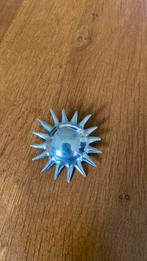 Zilveren broche / hanger zon, Ophalen of Verzenden, Zo goed als nieuw, Zilver