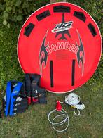 Bomber funband 150cm inkl bevesting en 2 zwemvesten, Watersport en Boten, Waterski's, Ophalen of Verzenden, Zo goed als nieuw