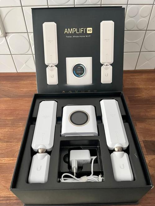 AmpliFi AmpliFi HD Wifi Mesh (+2 zenders), Computers en Software, Netwerk switches, Zo goed als nieuw, Ophalen of Verzenden