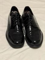 Leather Black shoes  Size 44 EU, Ophalen of Verzenden, Gedragen, Zwart