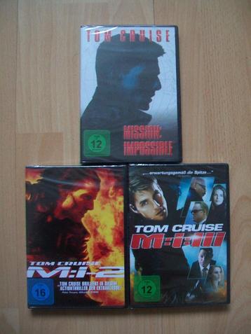 DVD Mission : Impossible - 1 - 2 - 3 - Tom Cruise - NIEUW  beschikbaar voor biedingen