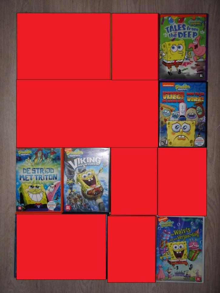 Spongebob Squarepants dvds: Kah-rah-tay + Thuis in de ananas, Cd's en Dvd's, Dvd's | Tekenfilms en Animatie, Zo goed als nieuw