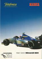 Minardi M01 Ford bouwplaat F1 auto Marc Gené Telefonica 1999, Overige merken, Auto, Groter dan 1:32, Ophalen of Verzenden