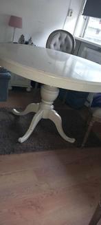 Ronde Witte Tafel - 120cm Doorsnede, Ophalen