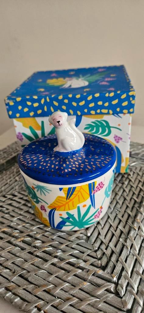 Nieuw suiker of snoep pot, Huis en Inrichting, Keuken | Servies, Nieuw, Overige typen, Overige stijlen, Keramiek, Ophalen of Verzenden