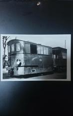 Oude foto van een trein, Ophalen of Verzenden, Gebruikt, Trein