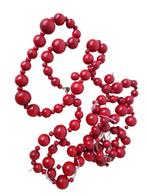 Rood Houten Kralen 4mm, 10mm, 12mm, Verzenden, Zo goed als nieuw, Kraal