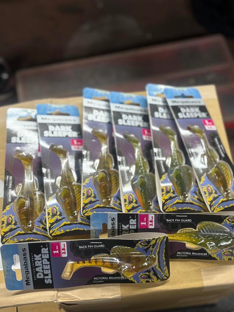 Megabass darksleeper, Watersport en Boten, Hengelsport | Roofvissen, Ophalen of Verzenden, Zo goed als nieuw, Dobber of Lood