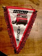 Fiat Trucks vrachtwagen vrachtauto vintage auto vaan vaantje, Verzamelen, Automerken, Motoren en Formule 1, Ophalen of Verzenden