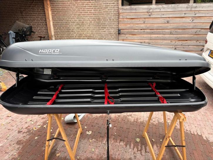 Dakkoffer Hapro Traxer 8.6 compleet, Auto diversen, Dakkoffers, Zo goed als nieuw, Ophalen of Verzenden