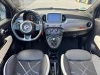 Fiat 500 C 0.9 TwinAir Turbo 500S -Sport Cabrio - Climate -, Gebruikt, Cabriolet, Zwart, Leder