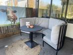 Tuin / Terras bank Rond Horeca kwaliteit, Tuin en Terras, Tuinsets en Loungesets, 8 zitplaatsen, Bank, Zo goed als nieuw, Loungeset