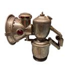 Antieke Lucas acetyleen fietslamp “Major” No.314, Ophalen of Verzenden