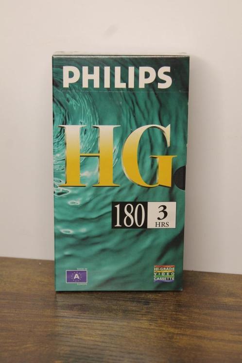 Philips HG 180 videocassette, Cd's en Dvd's, VHS | Film, Nieuw in verpakking, Overige genres, Alle leeftijden, Ophalen of Verzenden