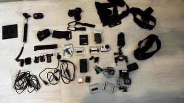Gopro hero 3+ inclusief accessoires beschikbaar voor biedingen