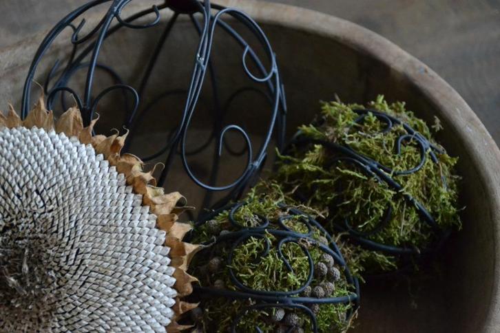 DRAADBOL-DRAADBAL~ ijzer ~ LANDELIJK STOER koopje, Huis en Inrichting, Woonaccessoires | Overige, Nieuw, Ophalen of Verzenden