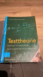 P.J.D. Drenth - Testtheorie, Boeken, Ophalen of Verzenden, Zo goed als nieuw, P.J.D. Drenth; K. Sijtsma