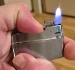 Noble gas aansteker., Ophalen of Verzenden, Gebruikt, Aansteker