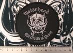 Motorhead mooie originele the world is yours 2011 patch 15, Verzenden, Nieuw, Kleding