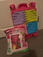 Mega Bloks First Builders Blokkentafel + zak met blokken, Ophalen, Gebruikt, Megabloks