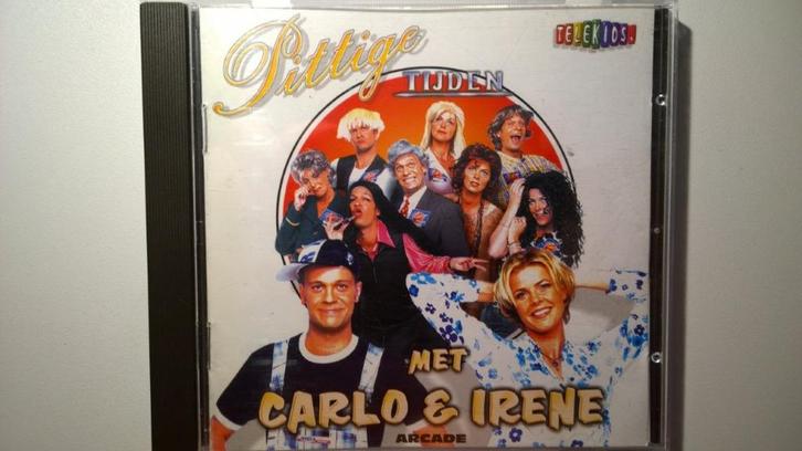 Carlo & Irene - Pittige Tijden, Cd's en Dvd's, Cd's | Kinderen en Jeugd, Zo goed als nieuw, Muziek, 3 tot 5 jaar, 6 tot 9 jaar