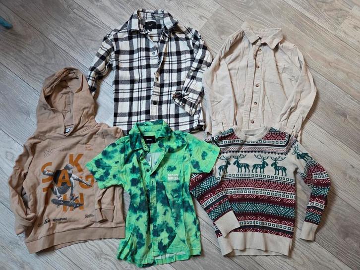 Jongens pakket maat 122/128, Kinderen en Baby's, Kinderkleding | Kinder-kledingpakketten, Gebruikt, Maat 128, Ophalen of Verzenden