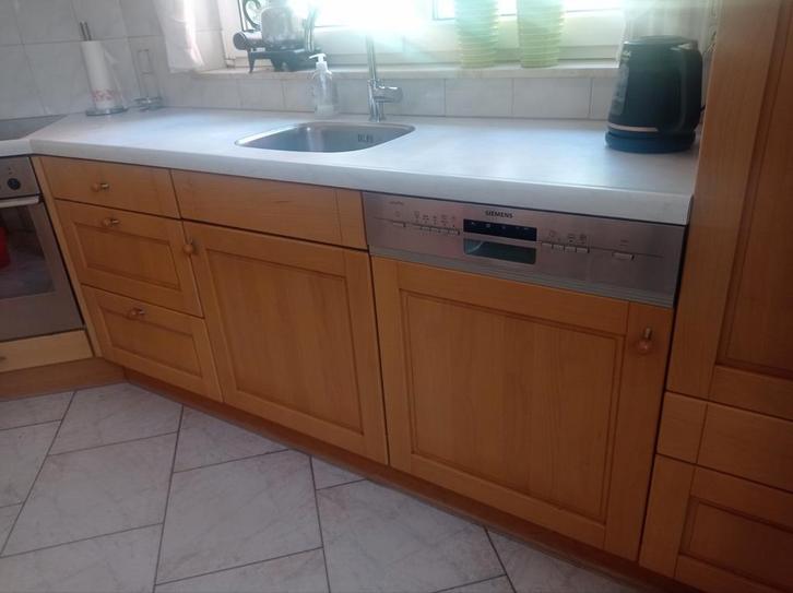 Keukenapparatuur (Koelkast, Kookplaat, Oven), Huis en Inrichting, Keuken | Complete keukens, Gebruikt, Hoekkeuken, Graniet of Steen