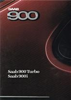 Brochure Saab 900 Turbo - 900i 1987 DUITSLAND, Saab, Overige merken, Ophalen of Verzenden, Zo goed als nieuw