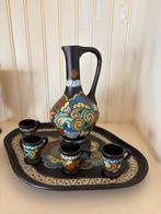 Gouda Plateel Bergen 6-delige set, Antiek en Kunst, Ophalen