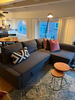 IKEA FRIHETEN Corner Sofa Bed–Dark Grey Skiftebo, Ophalen, 250 tot 300 cm, Hoekbank, 75 tot 100 cm