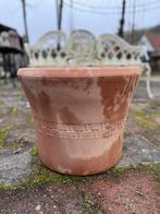 Terracotta pot, Tuin en Terras, Bloempotten, Ophalen, Rond, Zo goed als nieuw, Nb