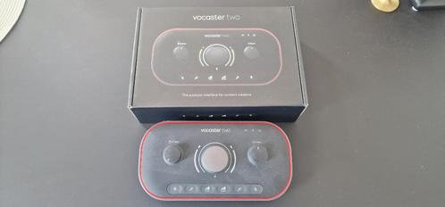 Focusrite Vocaster Two, Audio, Tv en Foto, Professionele Audio-, Tv- en Video-apparatuur, Zo goed als nieuw, Audio, Ophalen