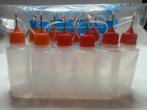 30x 10ml Plastic Knijpbare Naaldflessen | Leeg | Mix, Verzenden, Nieuw