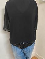 NIEUW! ATOS LOMBARDINI zwarte blouse maat 40, Kleding | Dames, Verzenden, Zo goed als nieuw, Maat 38/40 (M), Zwart